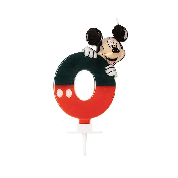 Vela Mickey Numero 0