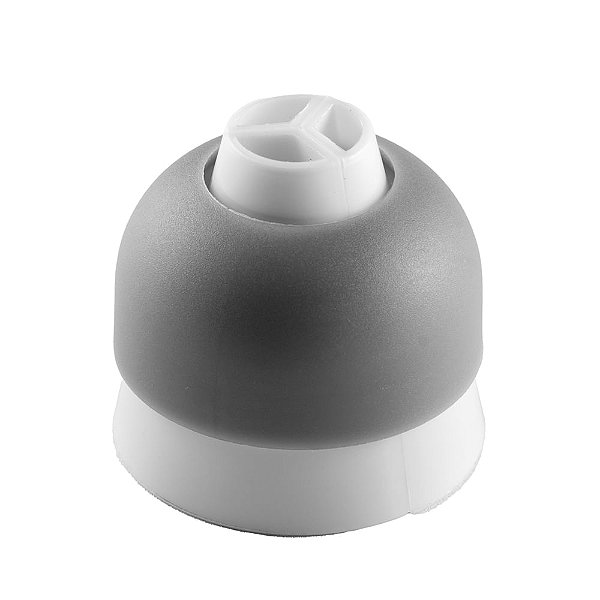 Adaptador Bico de Confeitar Triplo Plástico - 4 Un - Cromus Allonsy