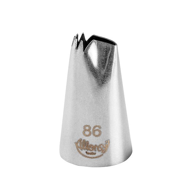 Bicos para Confeitar Babado Aço Inox Nº86 - Cromus Allonsy