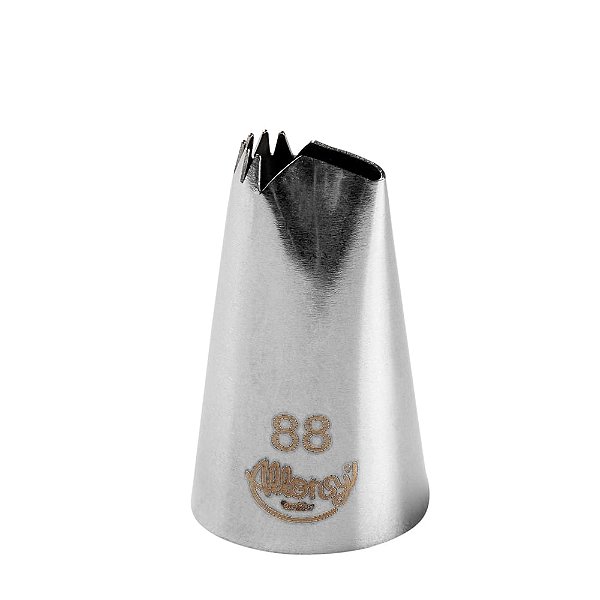 Bicos para Confeitar Babado Aço Inox Nº88 - Cromus Allonsy