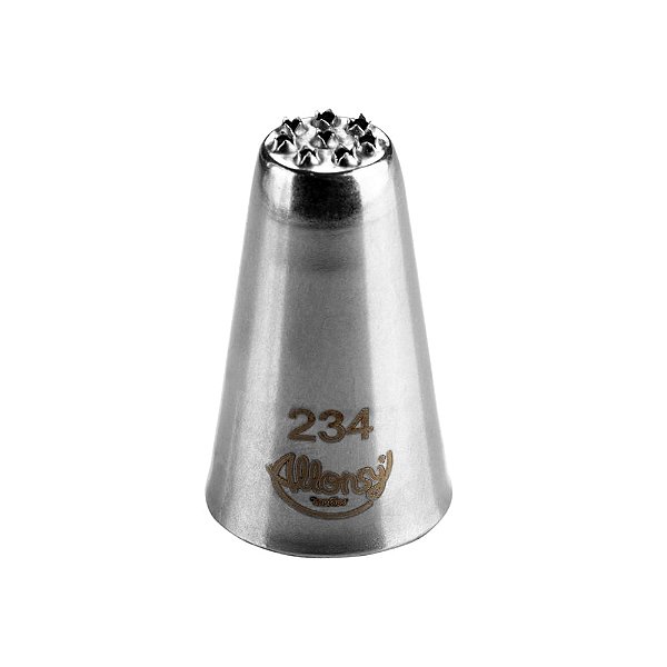Bicos para Confeitar Chuveirinho Aço Inox Nº234 - Cromus Allonsy