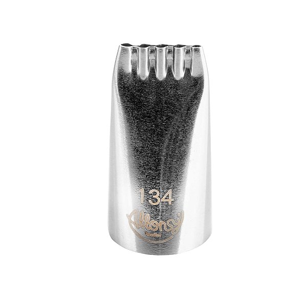 Bicos para Confeitar Especial Aço Inox Nº134 - Cromus Allonsy