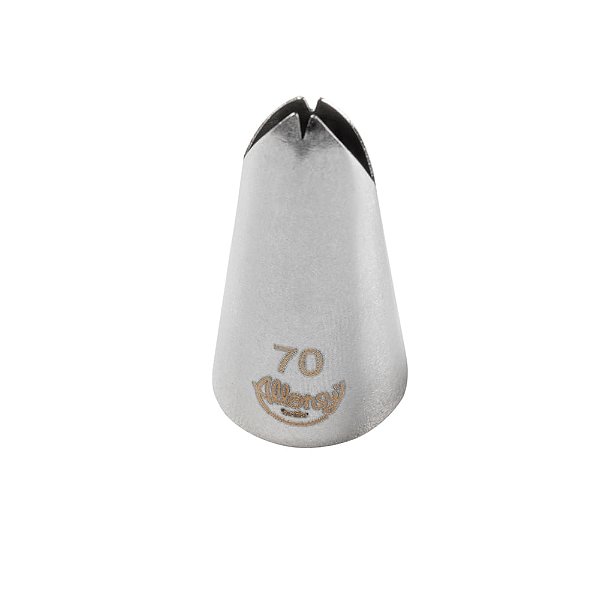 Bicos para Confeitar Folha Aço Inox Nº70 - Cromus Allonsy