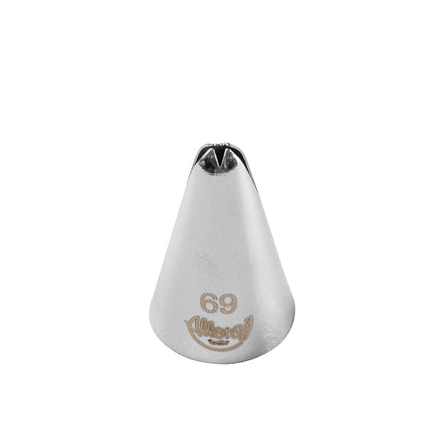 Bicos para Confeitar Folha Aço Inox Nº69 - Cromus Allonsy
