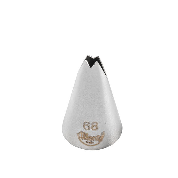 Bicos para Confeitar Folha Aço Inox Nº68 - Cromus Allonsy
