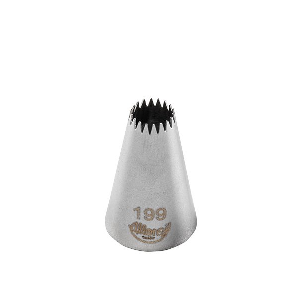 Bicos para Confeitar Pitanga Aberta Aço Inox Nº199 - Cromus Allonsy