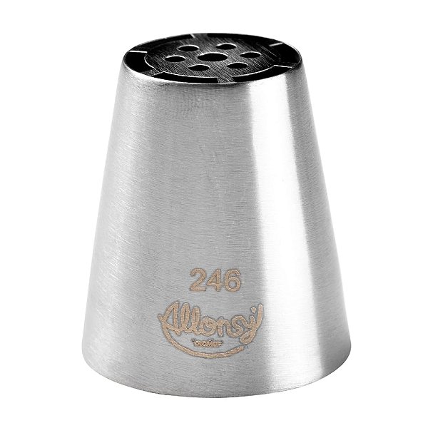Bicos para Confeitar Russo Flor Aço Inox Nº246 - Cromus Allonsy