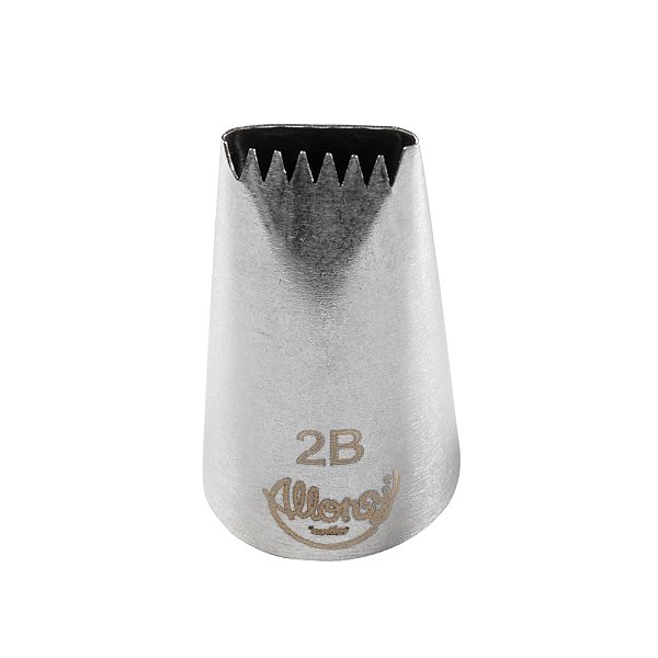 Bicos para Confeitar Serra Aço Inox Nº2B - Cromus Allonsy