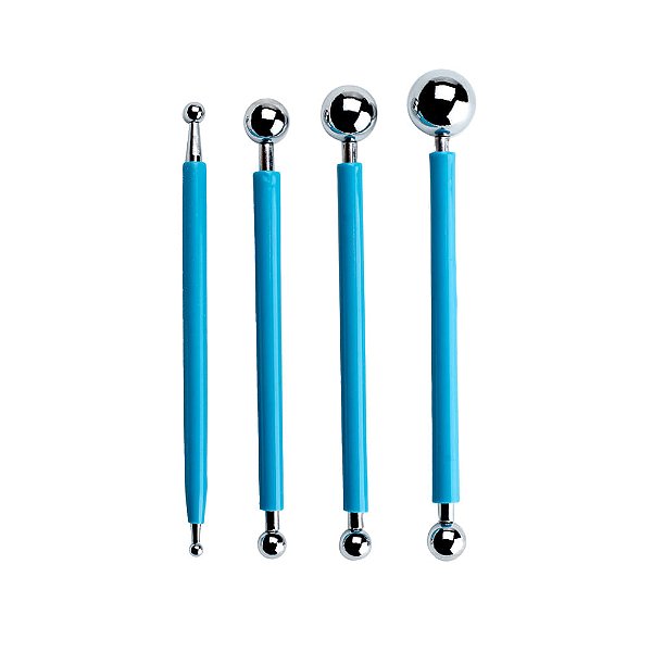 Boleador Esferico para Pasta Americana 12,5cm Jg com 4 Un - Cromus Allonsy