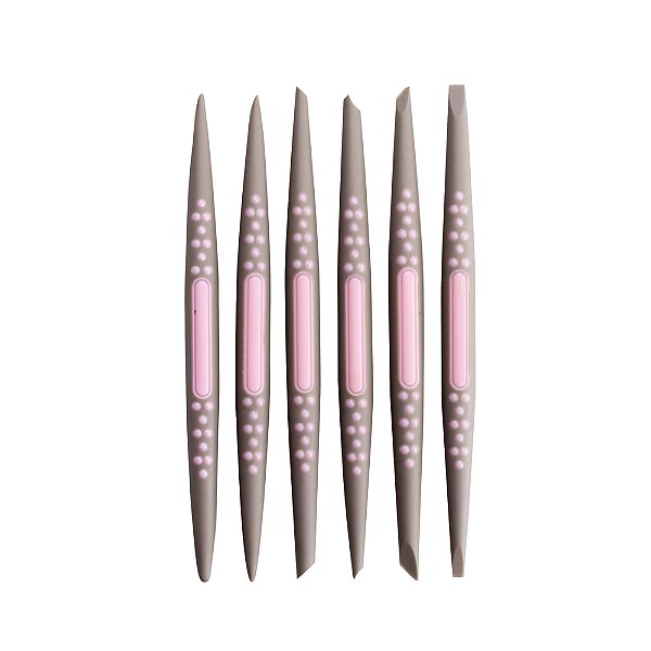 Esteca Modeladora para Pasta Americana 16,5X0,8X0,8 - 6 Un - Cromus Allonsy