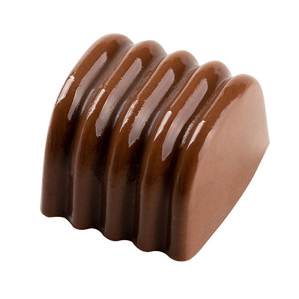 Forma para Chocolate Curvas 27,5X13,5X2,5 - Cromus Allonsy