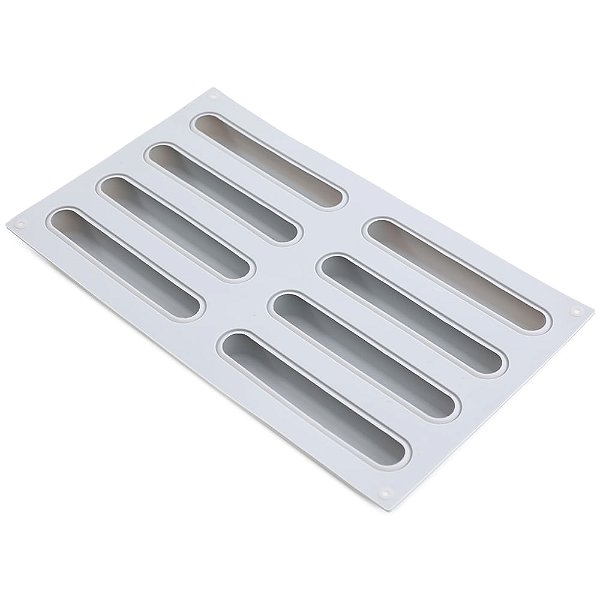 Forma de Silicone 29,4X16,8X2,5cm - Monoporção Eclair - Cromus Allonsy