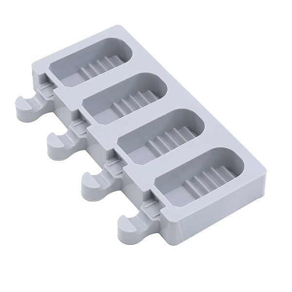 Forma de Silicone 19,8X11,5X2,5cm Picole Cakesicle 4 Cavidades - Cromus Allonsy