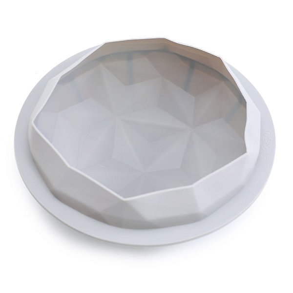 Forma de Silicone 20,1X20,1X8,4cm - Redondo - Cromus Allonsy