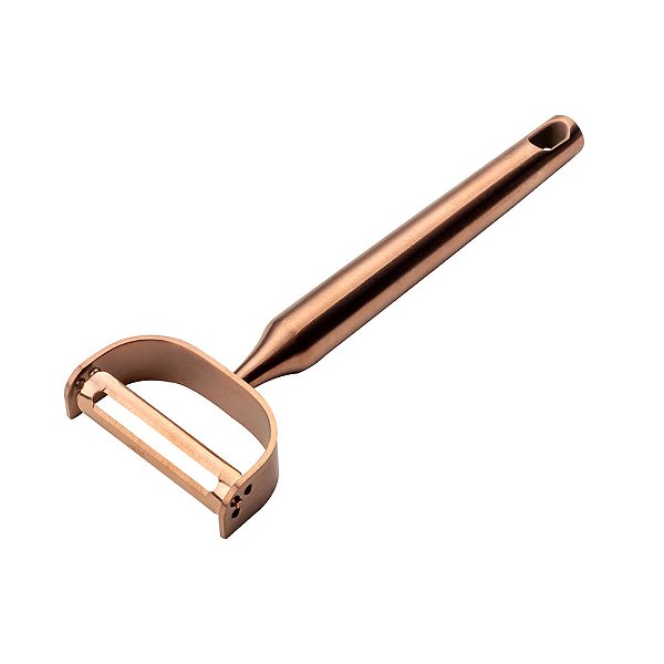 Descascador Fruta/Vegetal 16,5X5,5X1,5cm-Aco Inox Rose Gold - Cromus Allonsy