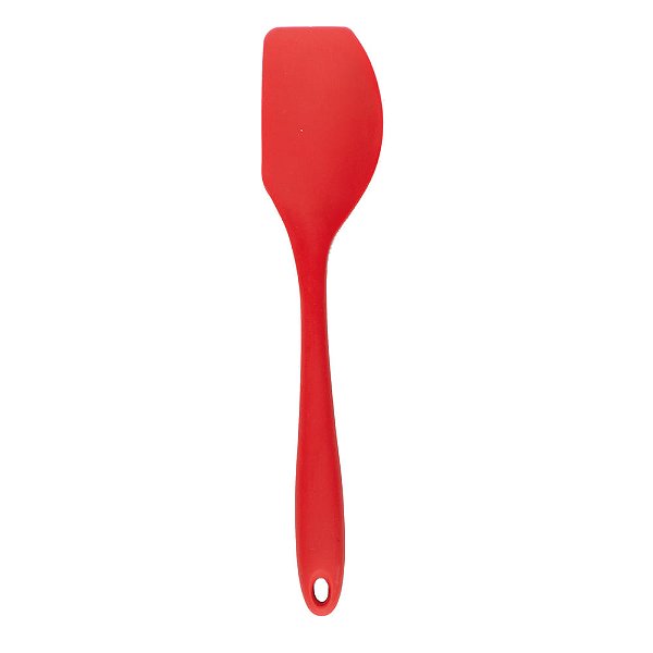 Espátula de Silicone 29cm Curva Vermelho - Cromus Allonsy