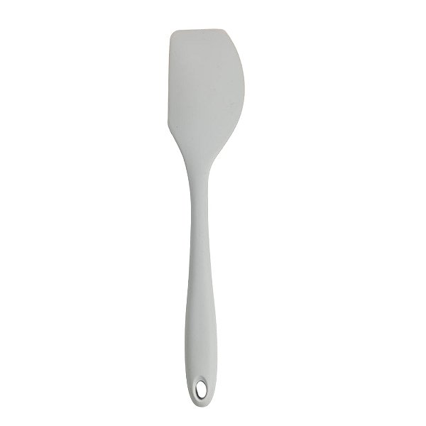 Espátula de Silicone 29cm Curva Cinza - Cromus Allonsy