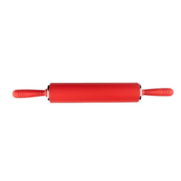 Rolo Massa 53,5X3,5cm Silicone Vermelho - Cromus Allonsy