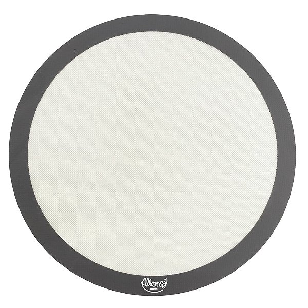 Tapete de Silicone Redondo 30X30cm - com Fibra de Vidro - Cromus Allonsy
