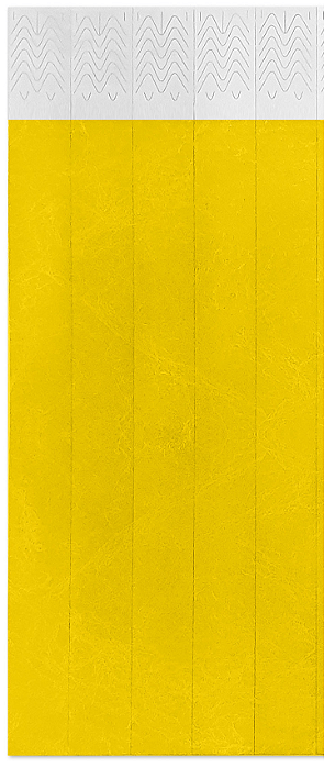 Pulseira Para Eventos Amarelo Neon - 40 Un