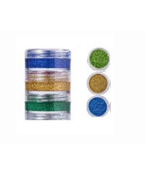 Tinta Glitter Pintando a Cara - Cores do Brasil