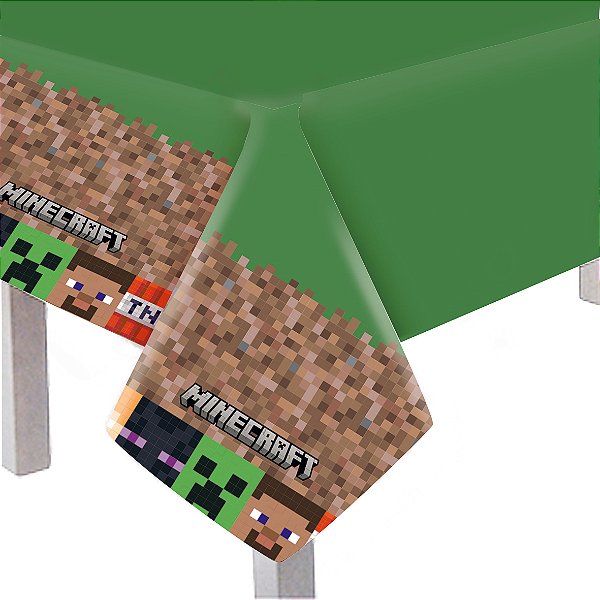 Toalha de Mesa Principal Minecraft 118X180