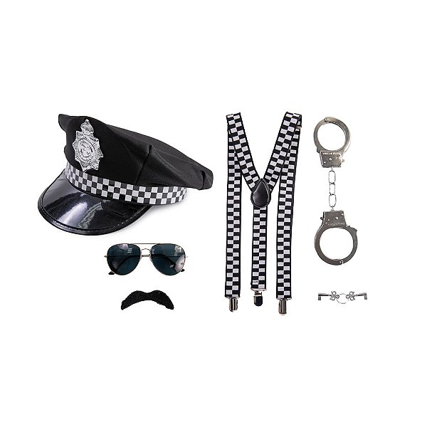 Kit Policial - 4 Acessórios