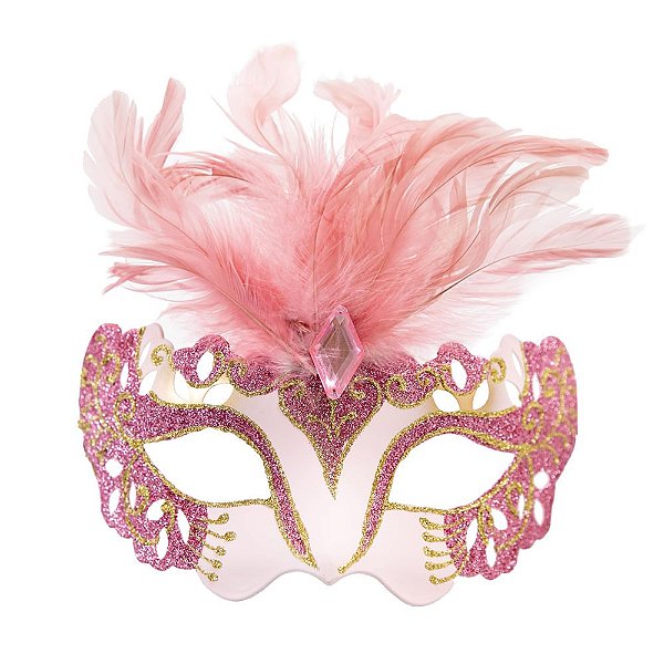 Máscara Gala Rosa