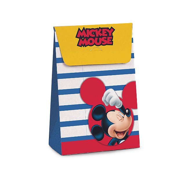 Caixa Trapézio Mickey Mania P 12X6X18