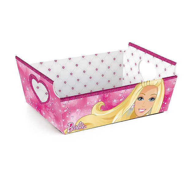 Cesta de Cartão Barbie Gloss G 32X24X11