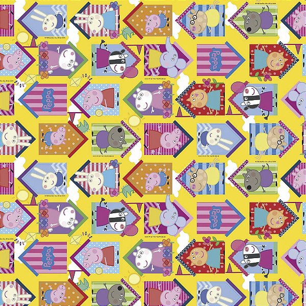 Saco 20X29 Turma Da Peppa - 40 Un