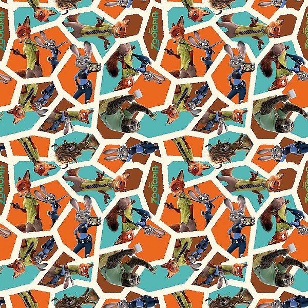 Saco 20X29 Zootopia - 40 Un