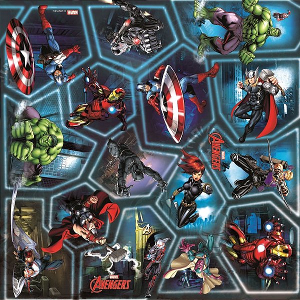 Saco 45X59 Avengers Heroes - 25 Un