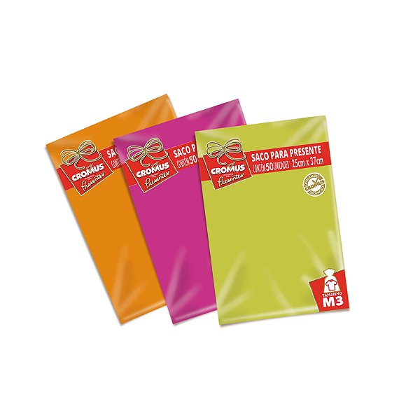 Saco Metal 10X14 Liso Acetinado Sortido - 50 Un