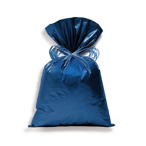 Saco Metal 15X22 Azul Opacque - 50 Un