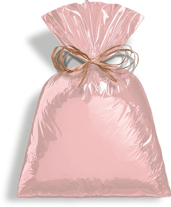 Saco Metal 15X22 Quartzo Rosa - 50 Un