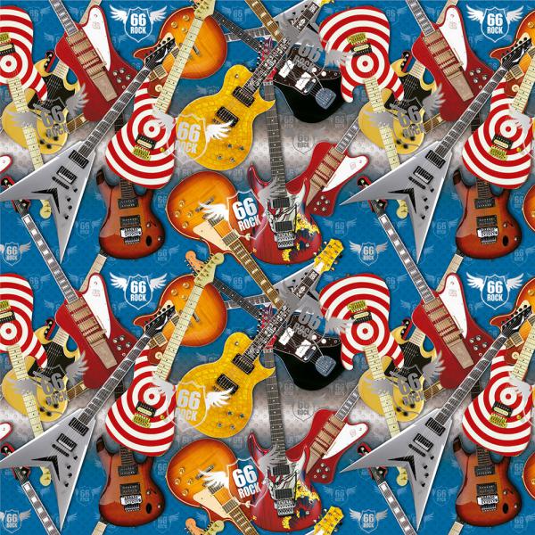 Saco Metal 15X22 Rock N Roll - 50 Un