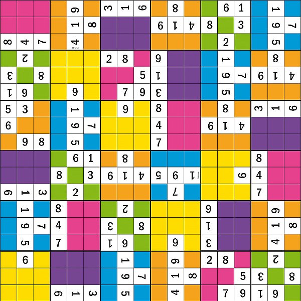 Saco Perolado 20X29 Sudoku - 50 Un