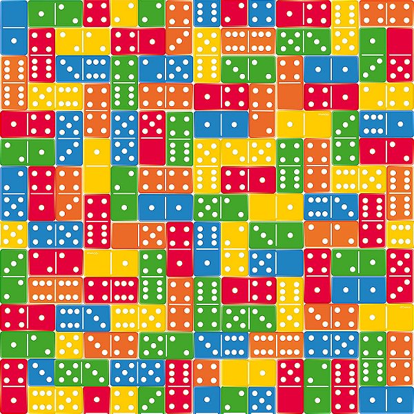 Saco Perolado 25X37 Domino - 50 Un