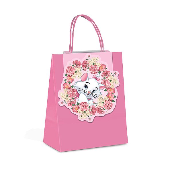Sacola Papel com Fecha Marie Paris P 21,5X15X8