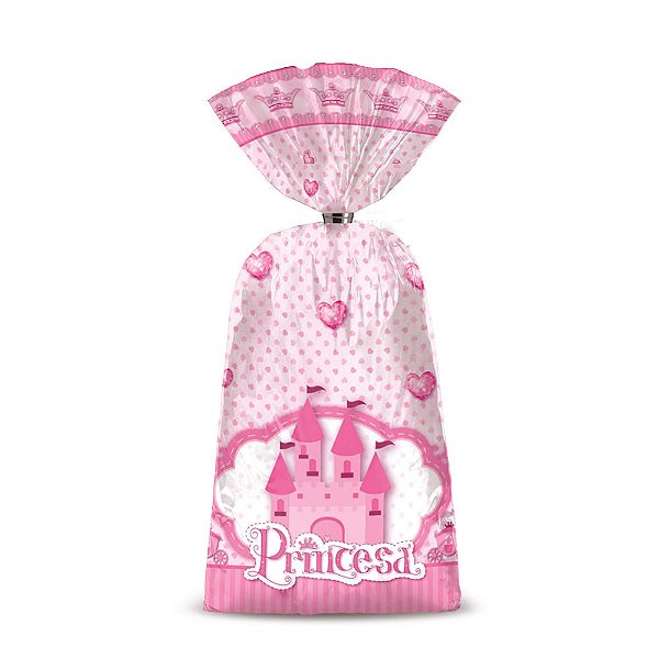 Sacola Surpresa Princesa 15X29 com 8 Pc