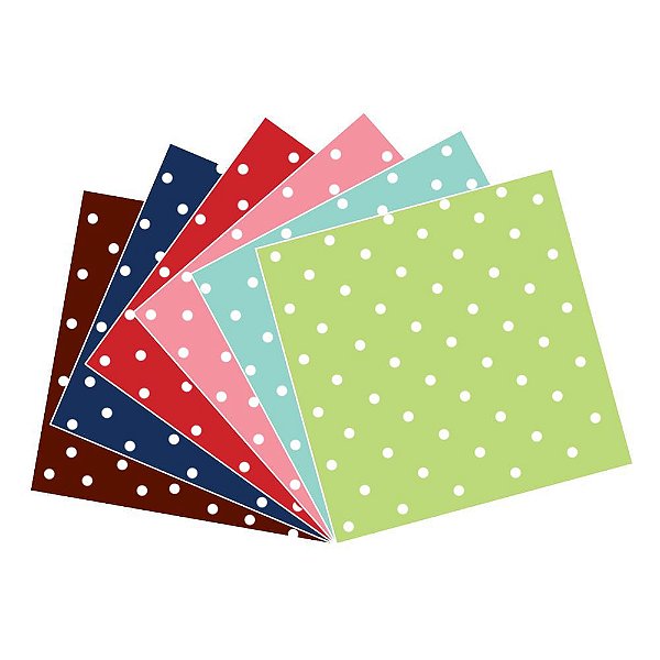 Saco Metal/Perol 15X29 Casual Poá Sortido - 50 Un