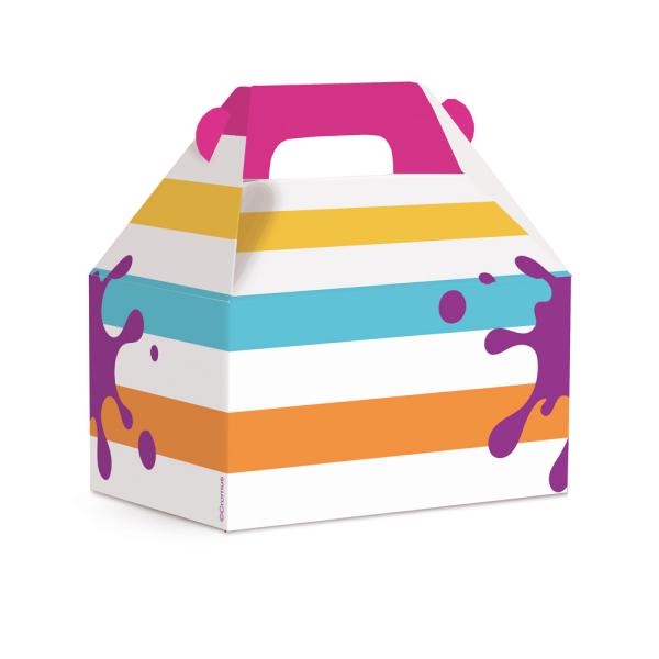 Caixa Maleta Kids Festa Das Cores M 12X8X12 - 10 Un