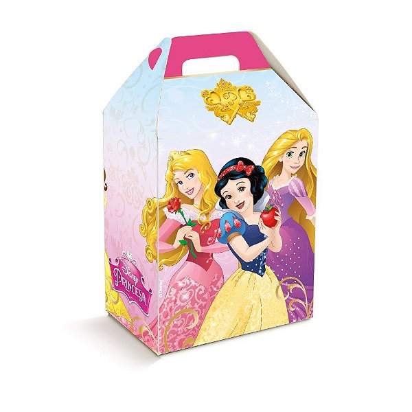 Caixa Maleta Kids Vertical Castelo Das Princesas 9X6X11 - 10 Un