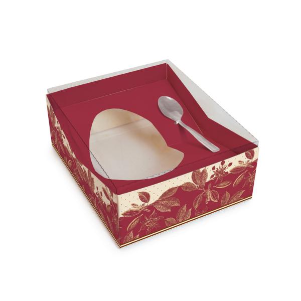 Caixa Meio Ovo de Colher Sabor Marsala 250G