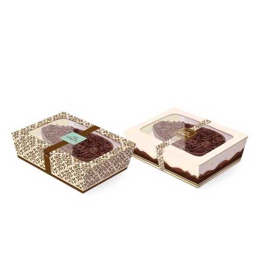 Caixa Practice1 Meio Ovo 250G Comp Chocolate Marfim - 6 Un