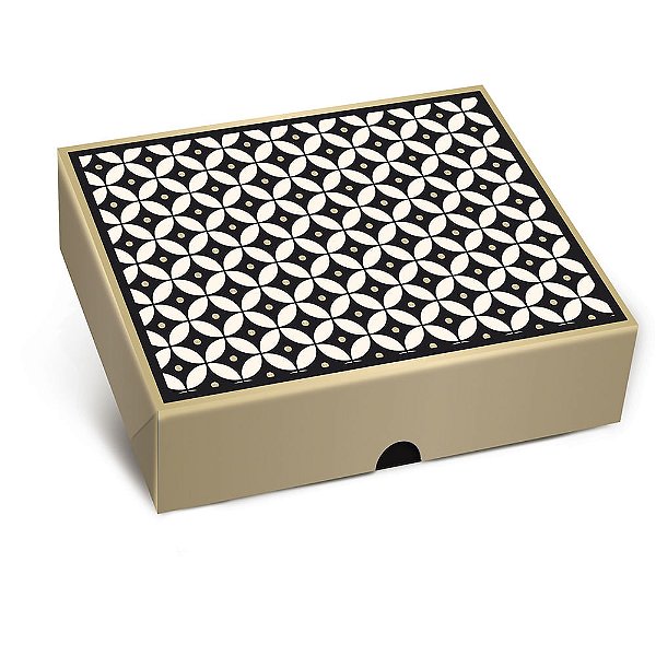 Caixa Retangular Tampa/Fundo New Geo G 30X24X6