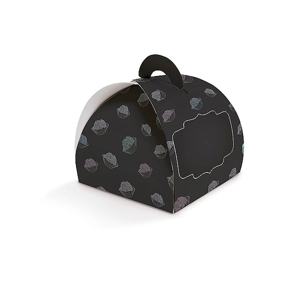 Caixa Valise4 Brigadeiros Gourmet Fun 8,5X8,5X7 - 10 Un