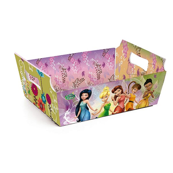 Cesta de Cartão Fadas PP 14,5X10X5 - 10 Un