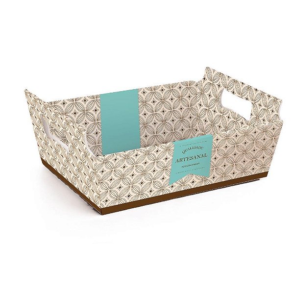 Cesta de Cartão Gourmet P 18X13X7,5